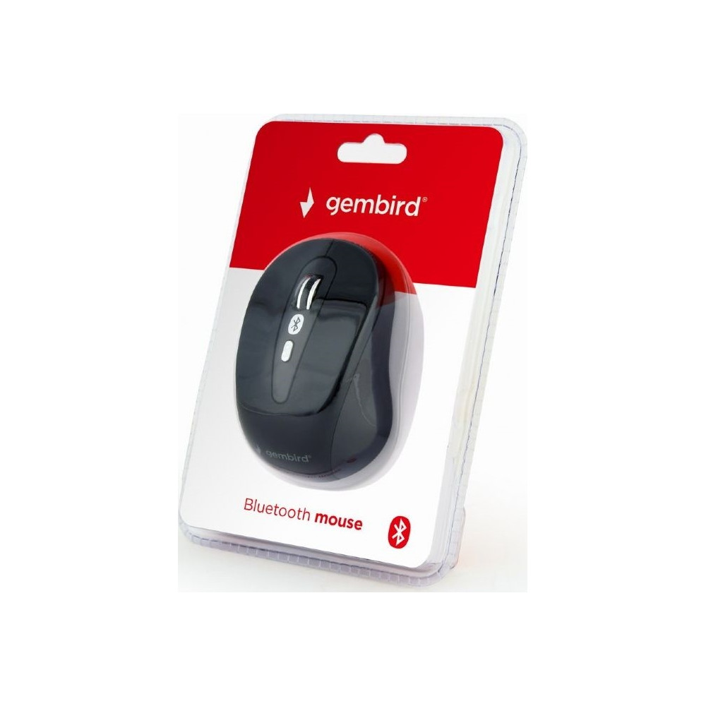 Produktbild för Gembird MUSWB-6B-01 - mus - Bluetooth 3.0 - svart