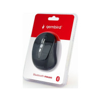 Produktbild för Gembird MUSWB-6B-01 - mus - Bluetooth 3.0 - svart