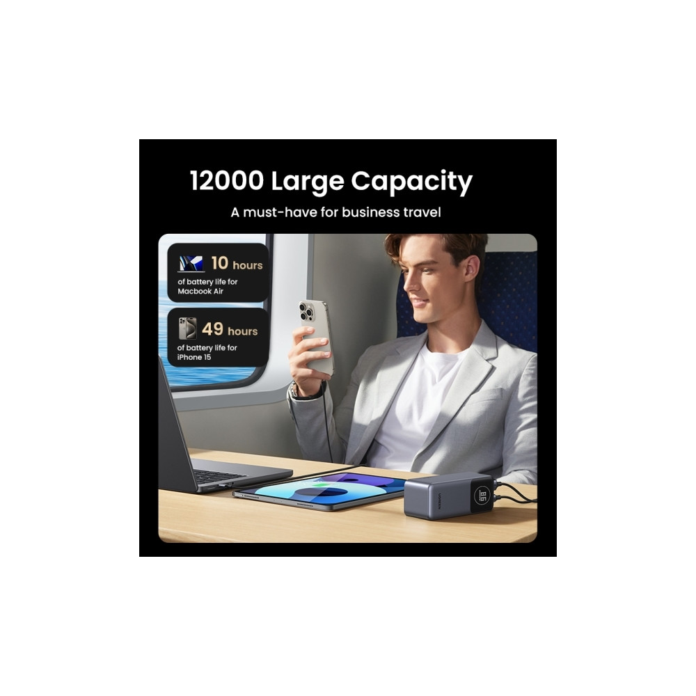 Produktbild för Ugreen Nexode power bank - Li-Ion - USB, USB-C - 100 Watt