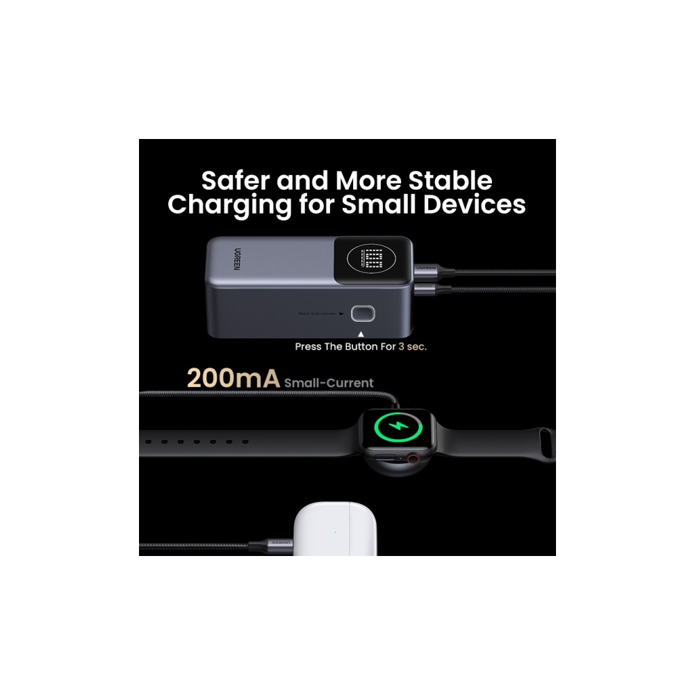 Produktbild för Ugreen Nexode power bank - Li-Ion - USB, USB-C - 100 Watt