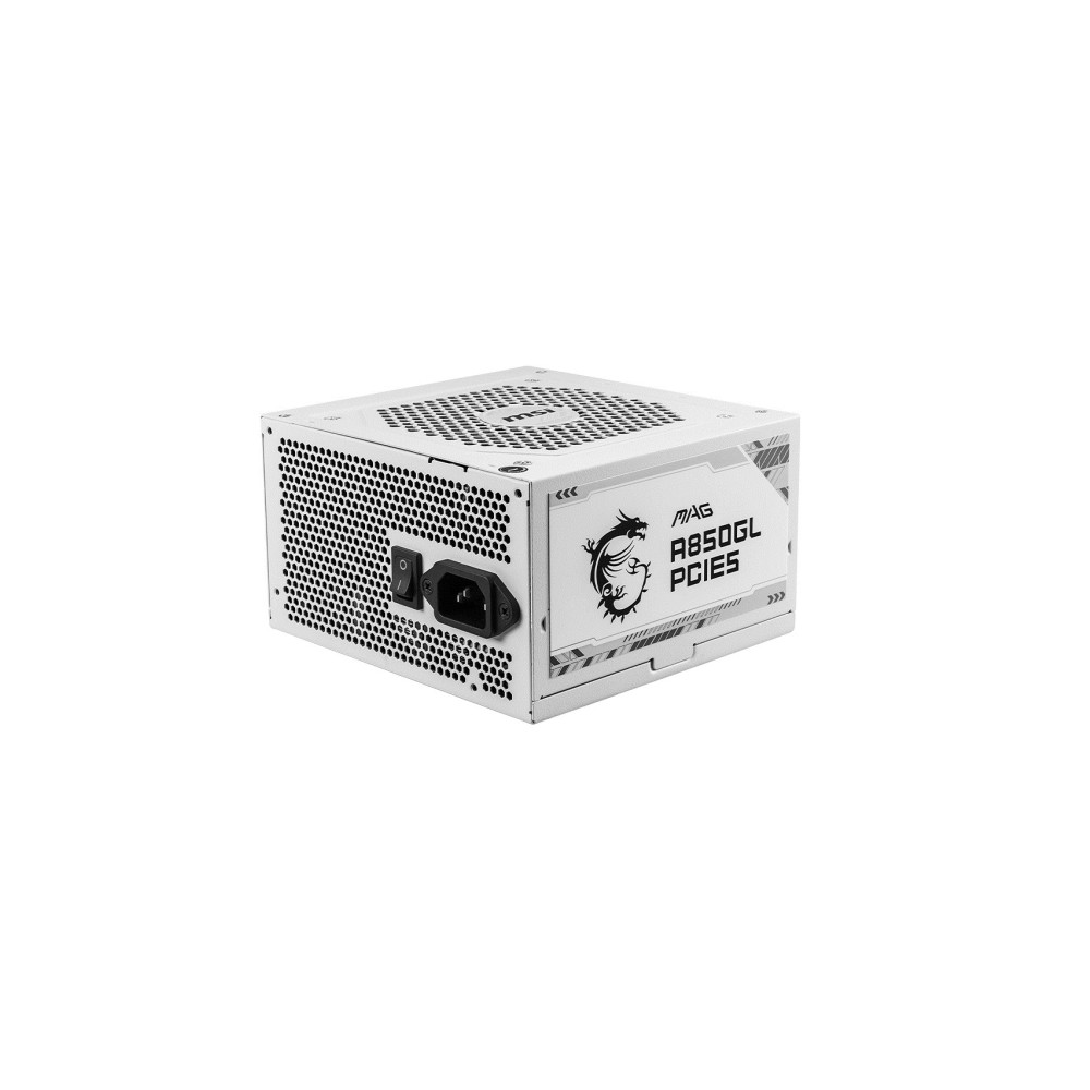 Produktbild för MSI MAG A850GL PCIE5 WHITE - nätaggregat - 850 Watt