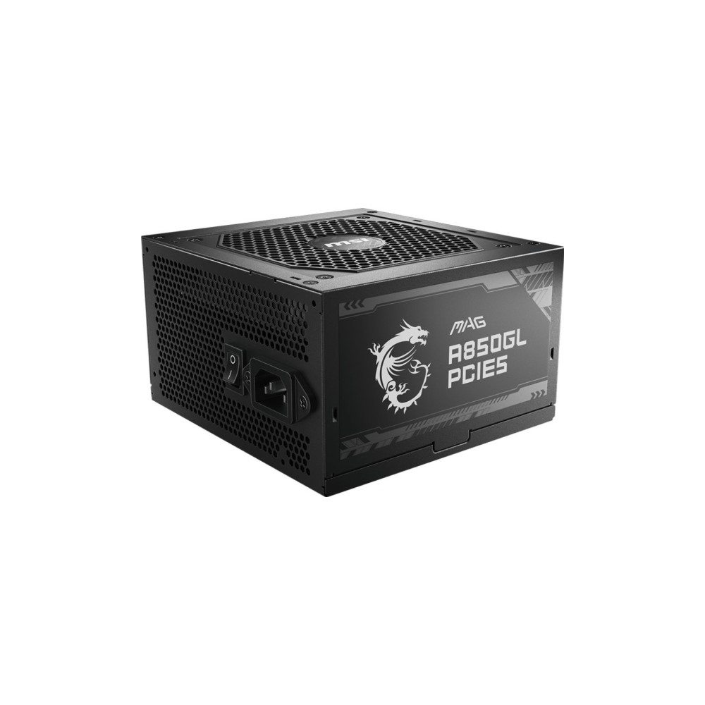 Produktbild för MSI MAG A850GL PCIE5 WHITE - nätaggregat - 850 Watt