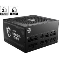 Produktbild för MSI MAG A850GL PCIE5 WHITE - nätaggregat - 850 Watt
