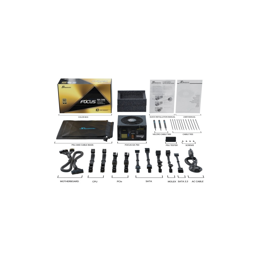 Produktbild för Seasonic FOCUS GX 750