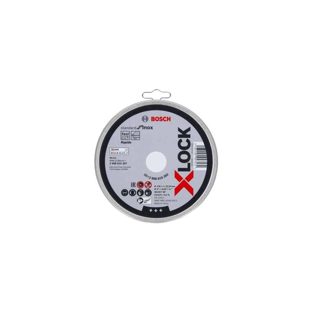 Produktbild för Bosch Standard for INOX WA 60 T BF - skärskiva