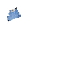 Produktbild för Finder 38.51.7.024.0050, Gränssnittsrelä, Blå, Svart, 24 V,...