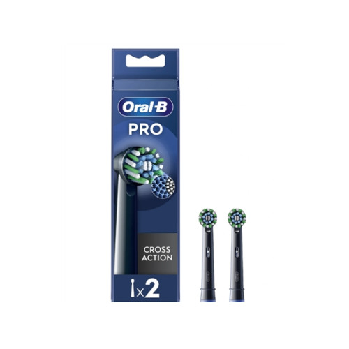 Oral-B Oral-B borsthuvuden Pro Cross Action 2-pack svart (EB50BRX-2...