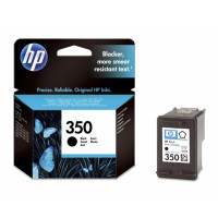 Produktbild för HP 350 - svart - original - bläckpatron