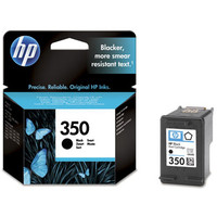 Produktbild för HP 350 - svart - original - bläckpatron