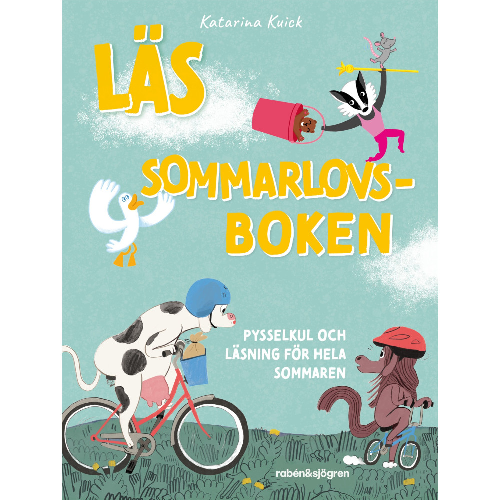 Produktbild för Läs Sommarlovsboken : pysselkul och läsning för hela sommaren (inbunden)