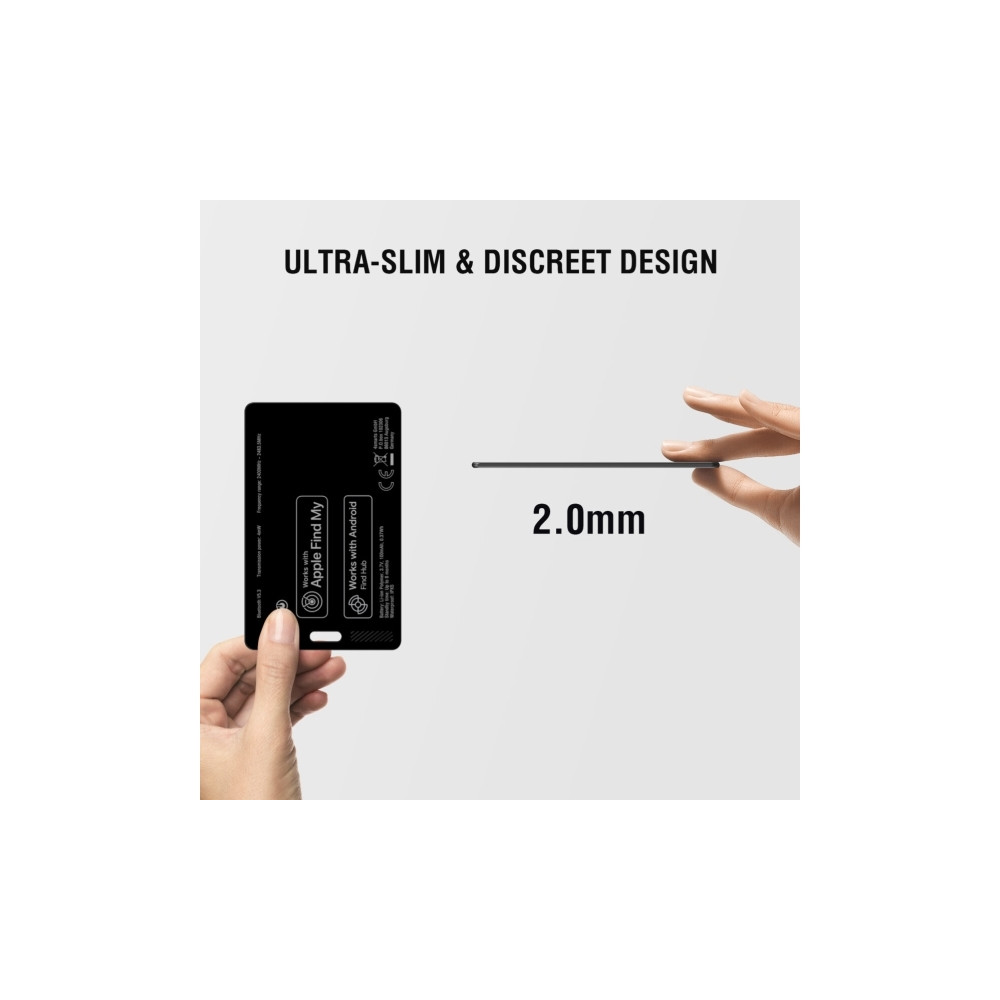 Produktbild för 4smarts 541718, Personal, Kortplats, Svart, Vattentät, 2400