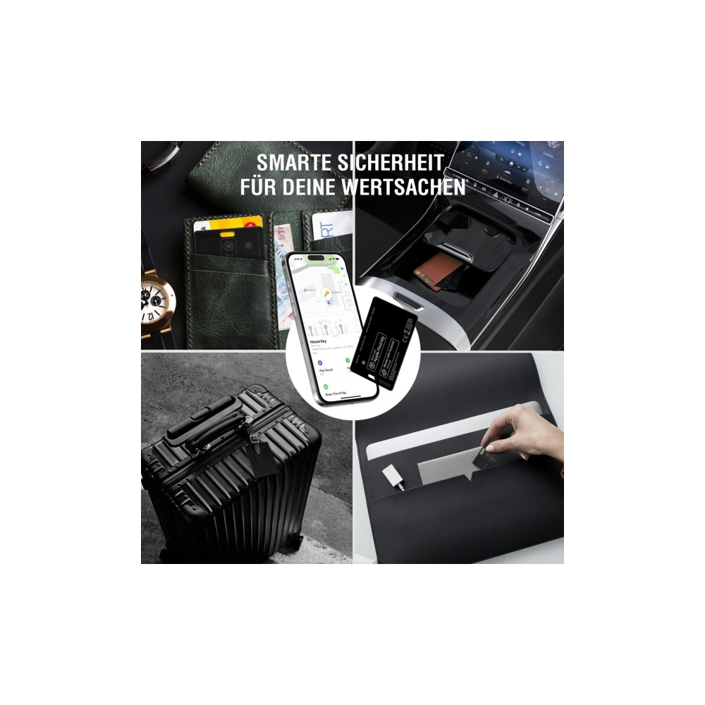 Produktbild för 4smarts 541718, Personal, Kortplats, Svart, Vattentät, 2400