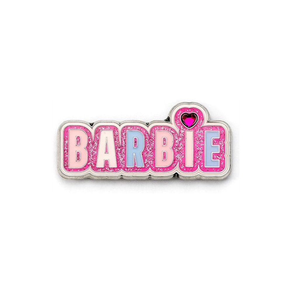 Produktbild för Barbie Sparkly Logo Pin Badge