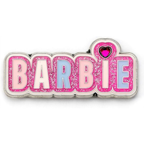 THE CARAT SHOP Barbie Sparkly Logo Pin Badge