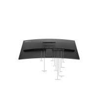 Produktbild för Lenovo ThinkVision P40WD-40 - LED-skärm - böjd - 5K - 40" - HDR