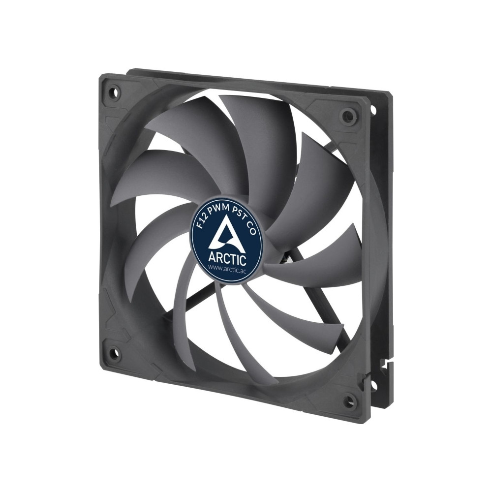 Produktbild för ARCTIC F12 PWM PST CO, Fan, 12 cm, 1350 RPM, 24,5 dB, 74 cfm...