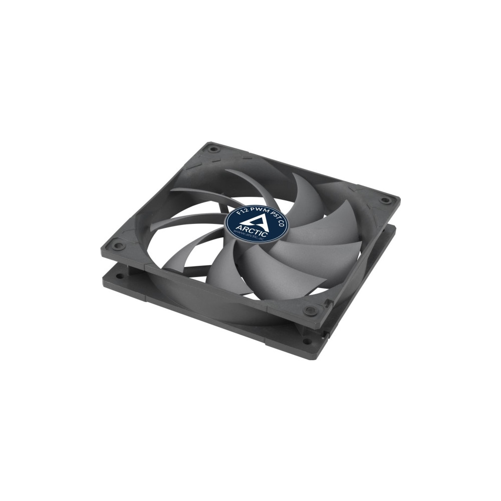 Produktbild för ARCTIC F12 PWM PST CO, Fan, 12 cm, 1350 RPM, 24,5 dB, 74 cfm...