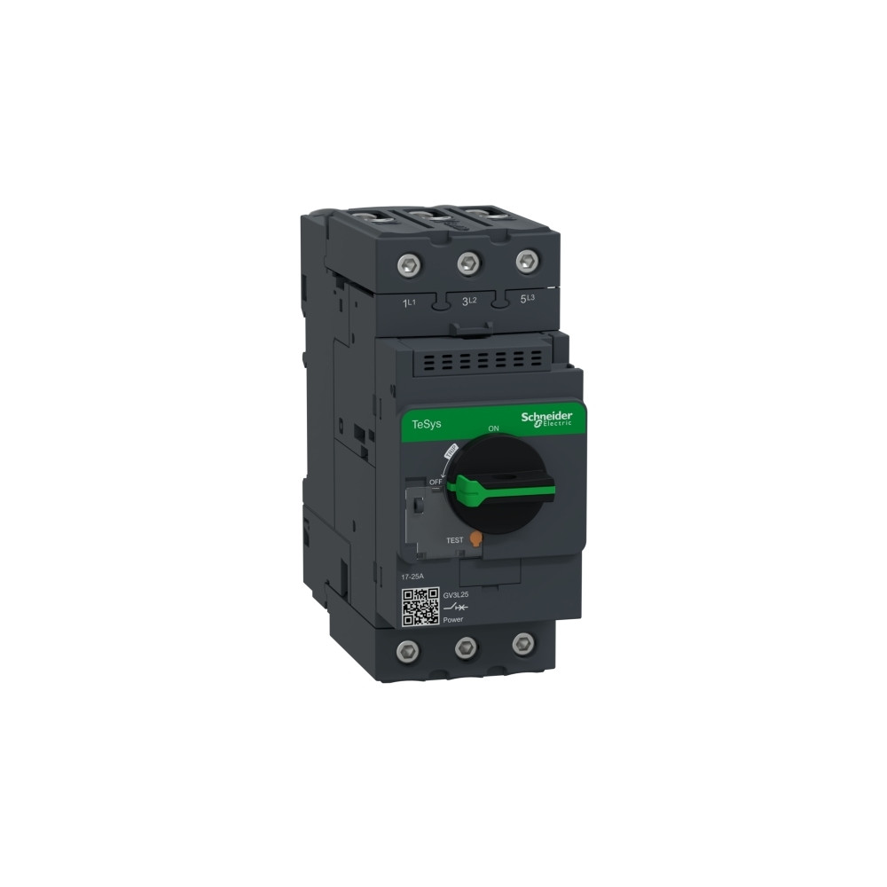 Produktbild för Schneider Electric GV3L50, Motorstartare, Svart, 50/60 hz, -...