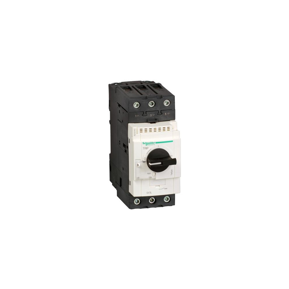 Produktbild för Schneider Electric GV3L50, Motorstartare, Svart, 50/60 hz, -...
