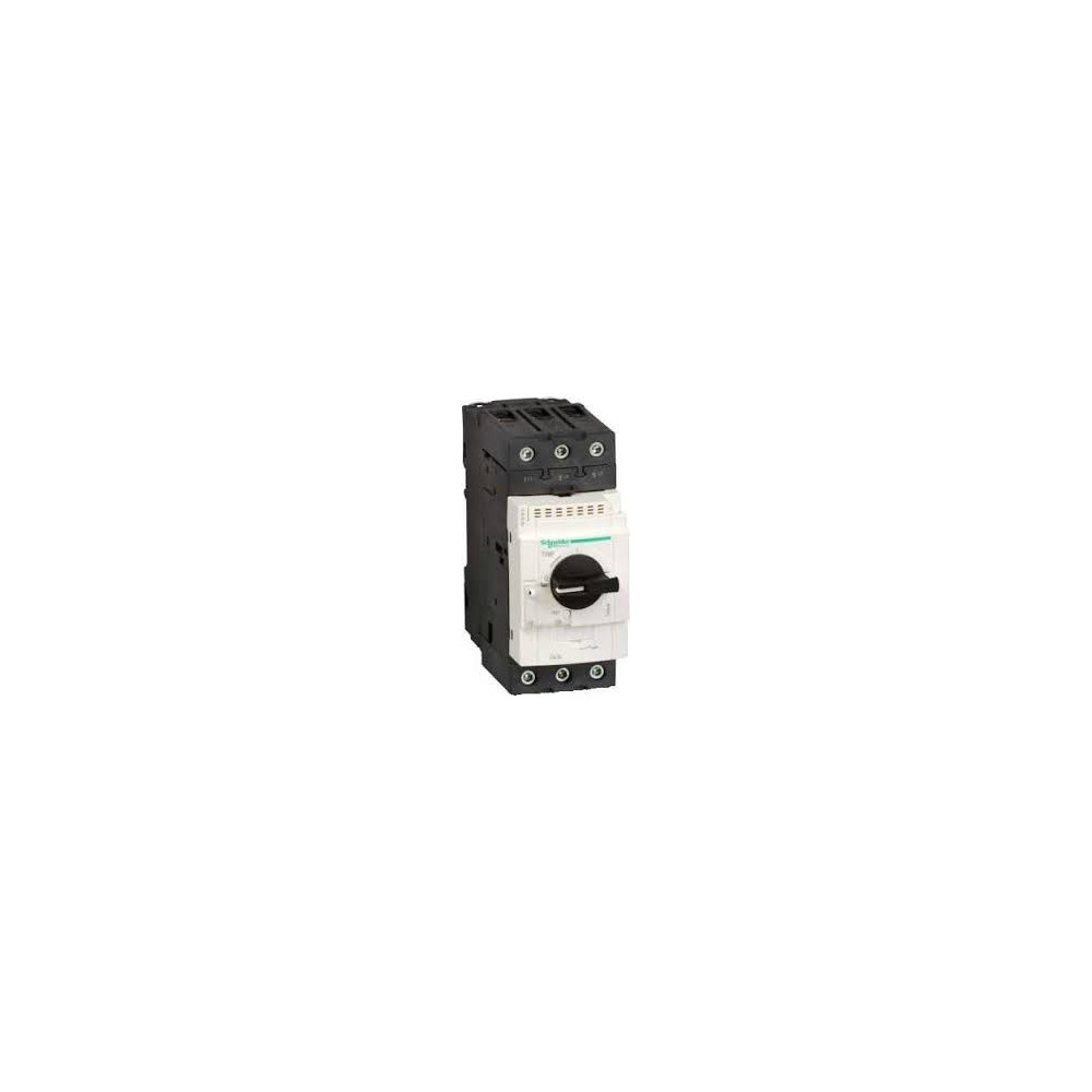 Produktbild för Schneider Electric GV3L50, Motorstartare, Svart, 50/60 hz, -...