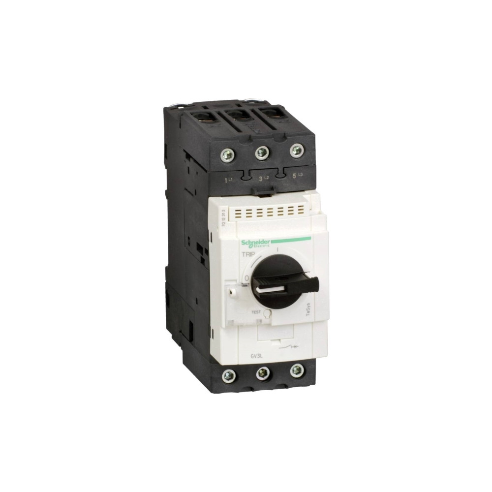 Produktbild för Schneider Electric GV3L50, Motorstartare, Svart, 50/60 hz, -...
