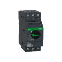 Produktbild för Schneider Electric GV3L50, Motorstartare, Svart, 50/60 hz, -...