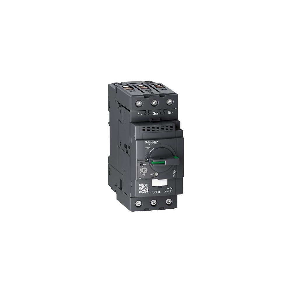 Produktbild för Schneider Electric GV3P80, Motorstartare, Svart, 50/60 hz, -...