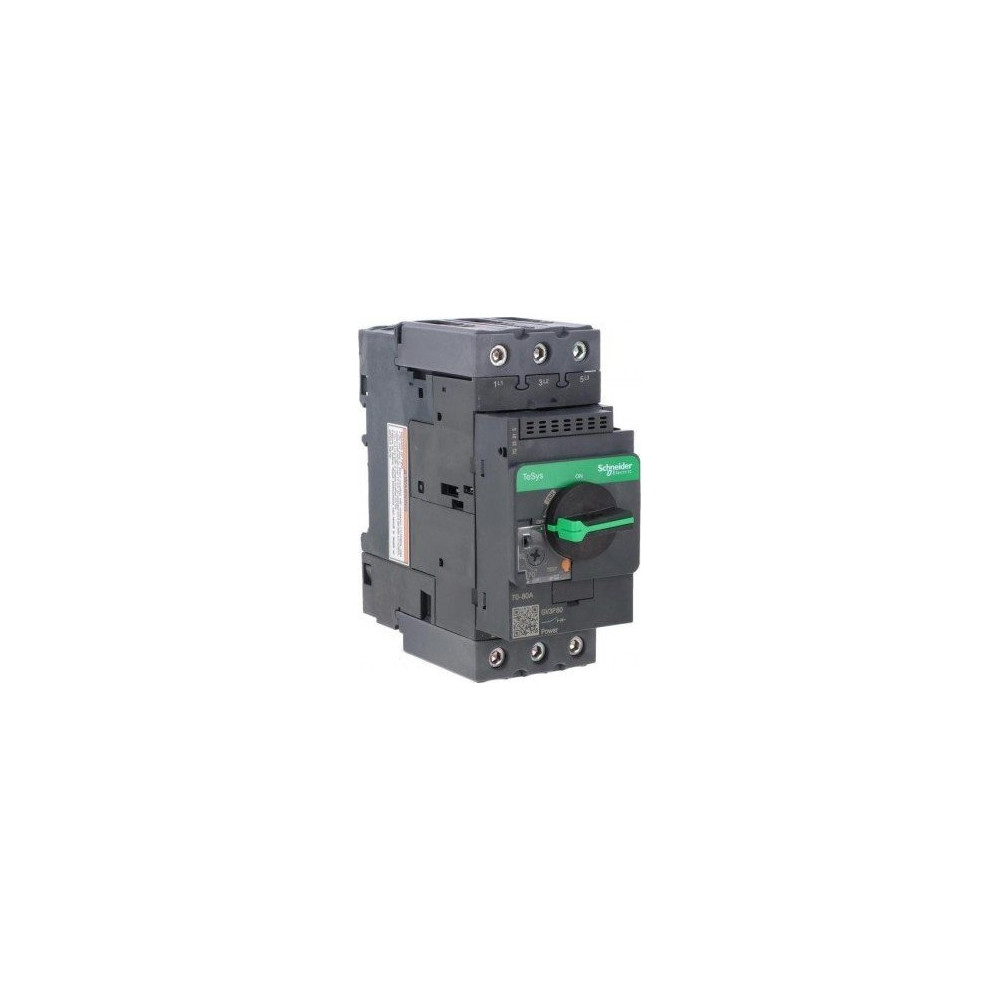 Produktbild för Schneider Electric GV3P80, Motorstartare, Svart, 50/60 hz, -...