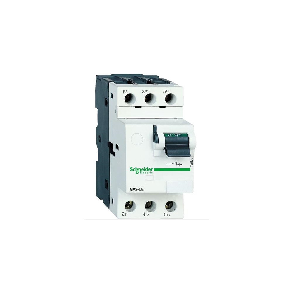 Produktbild för Schneider Electric GV2LE03, 0,4 A, 690 V, 1 styck, Frankrike