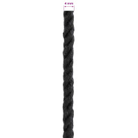 Produktbild för Rep Svart 0,4 x 0,4 x 10000 cm Bomull
