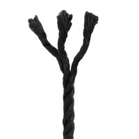 Produktbild för Rep Svart 0,6 x 0,6 x 50000 cm Bomull