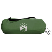 Produktbild för 2-i-1 Regnponcho med huva Grön 262 x 126 x 130 cm