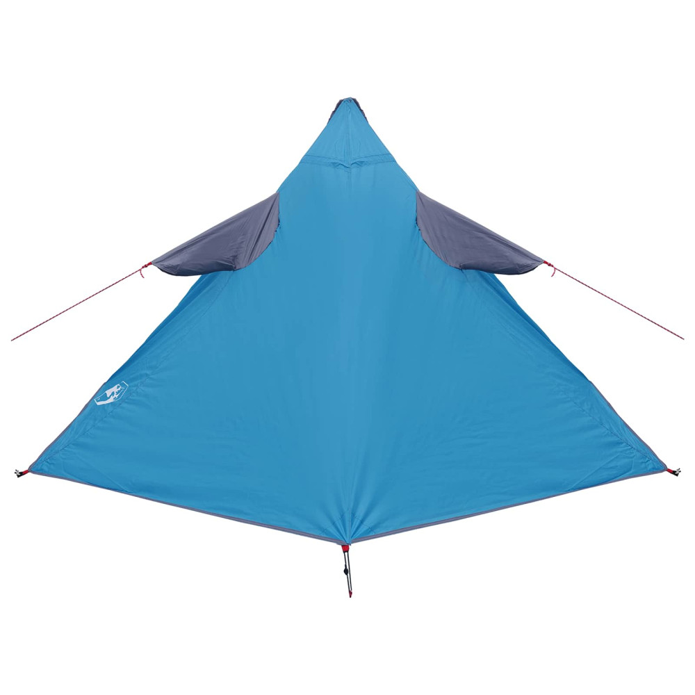 Produktbild för 2-i-1 Regnponcho med huva Blå 262 x 126 x 130 cm