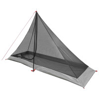 Produktbild för Ryggsäcks Tält Grå och orange 222 x 85 x 125 cm