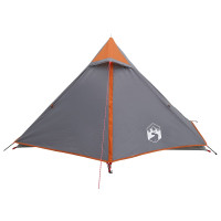 Produktbild för Ryggsäcks Tält Grå och orange 222 x 85 x 125 cm