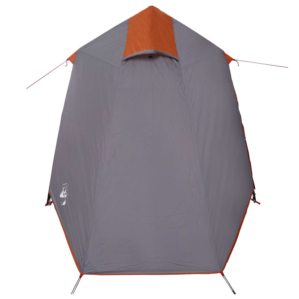 Produktbild för Tunneltält Grå och orange 475 x 220 x 192 cm