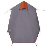 Produktbild för Tunneltält Grå och orange 475 x 220 x 192 cm
