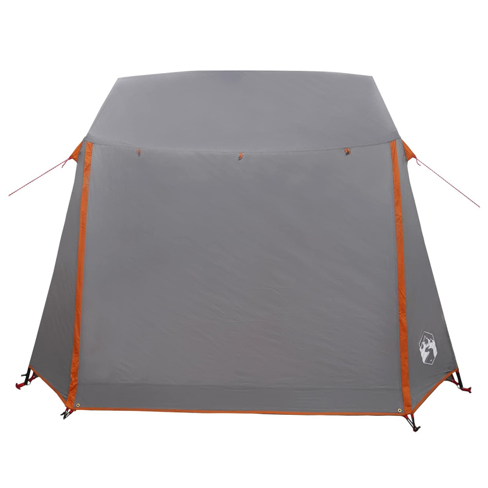 Produktbild för Tunneltält Grå och orange 275 x 240 x 200 cm
