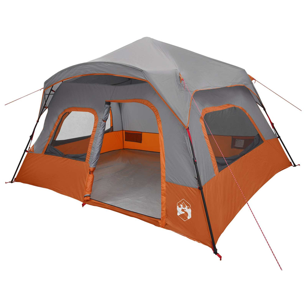 Produktbild för Instant Tält Grå och orange 340 x 280 x 190 cm