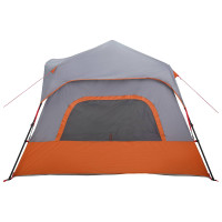 Produktbild för Instant Tält Grå och orange 340 x 280 x 190 cm