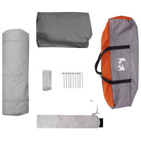 Produktbild för Instant Tält Grå och orange 340 x 280 x 190 cm