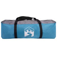 Produktbild för Instant Tält Blå 8 personer 185T Polyester med PU-beläggning