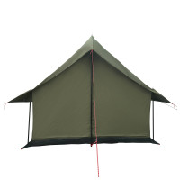 Produktbild för Stuga Tält Armégrön 340 x 246 x 210 cm Polyester / Bomull