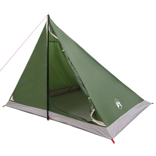 vidaXL Ryggsäcks Tält Grön 4 personer 185T Polyester med PU-beläggning