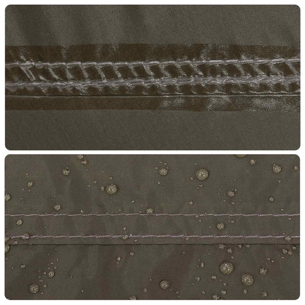 Produktbild för Tunneltält Brun och Grå 2-manna