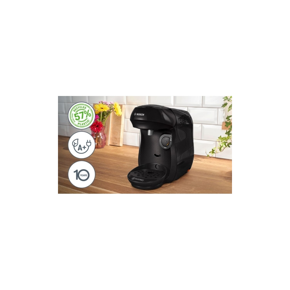 Produktbild för Bosch Tassimo Happy TAS102E, Kuddmatad kaffebryggare, 0,7 l,...