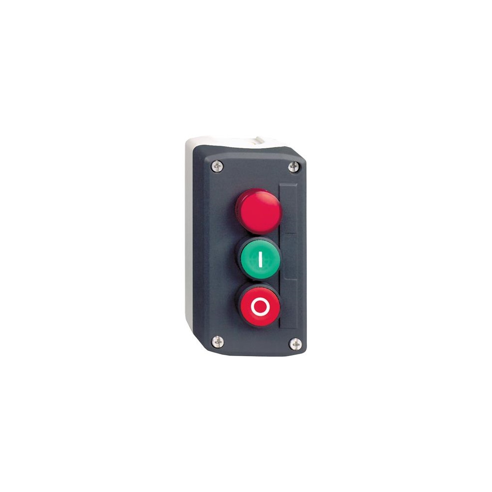 Produktbild för Schneider Electric XALD363M, Tryckknappsbrytare, Svart, IP69...