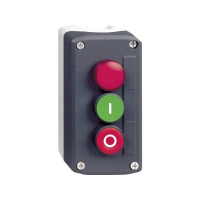 Produktbild för Schneider Electric XALD363M, Tryckknappsbrytare, Svart, IP69...