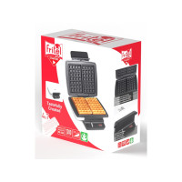 Produktbild för Fritel WA 1230, 2 våffla/våfflor, Rektangulär, Vit, 1200 W,...