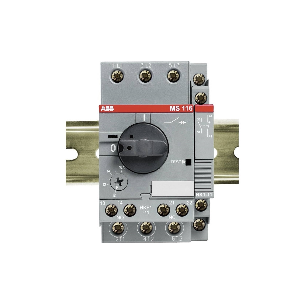 Produktbild för hjälpkontakt HK1-20 2NO sidomontering för MS116 MS/MO132 MS1...